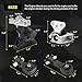 (Genuine OE Quality) Engine Motor Mount Compatible with Honda Civic 1.8L 2006-2011 Auto Transmission Motor Mount Replace A4530 A4534 A4543 A4546