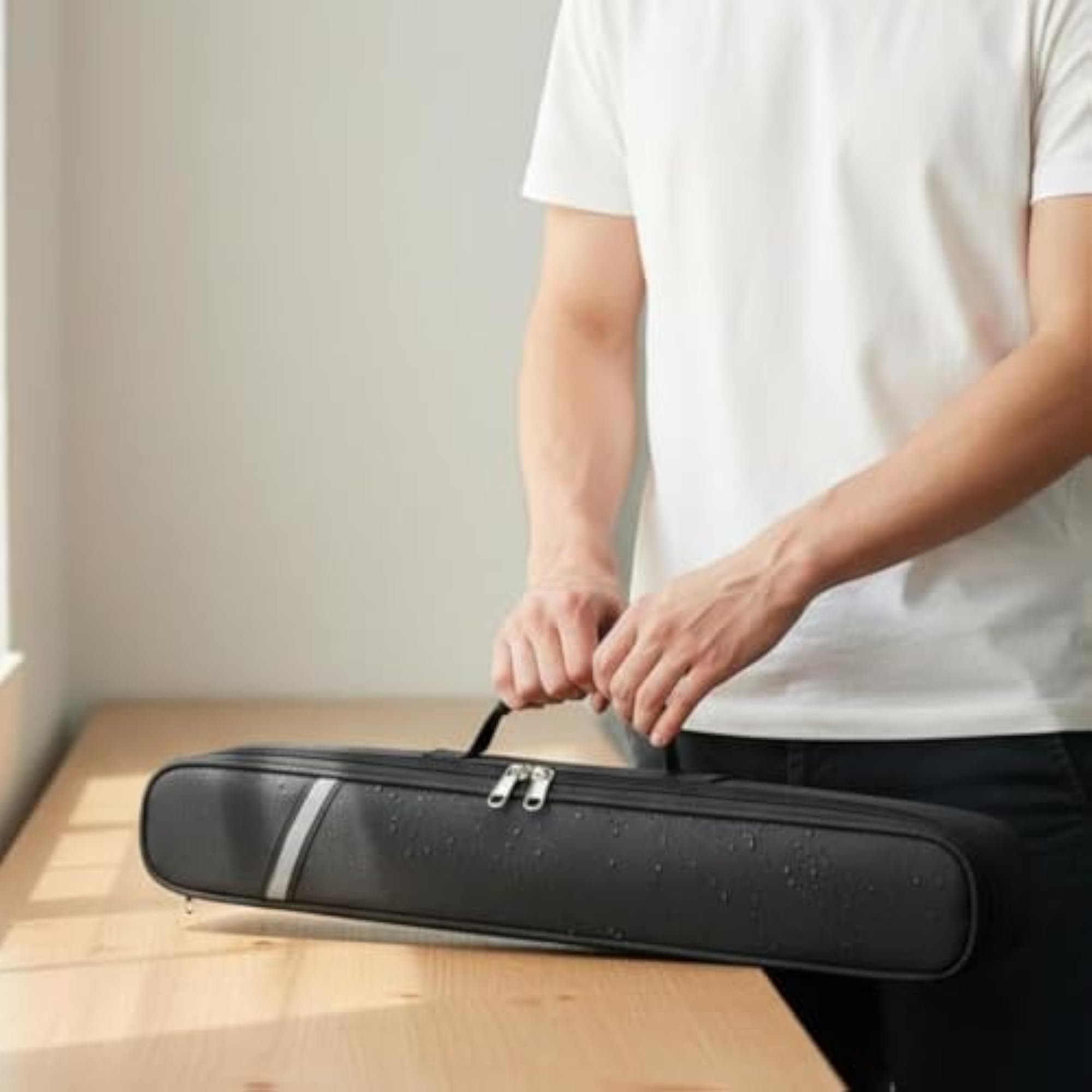 Thickened Water-Repellent Wind Instrument Bag Reflective