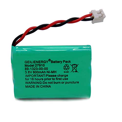 Geilienergy 27910 Cordless Phone Battery Rechargeable Compatible With 89-1323-00-00 E1112 E2801 Tl72108 Sd-7501 23-959 Cordless Handsets 3.6V(Pack Of 3) #TOP4