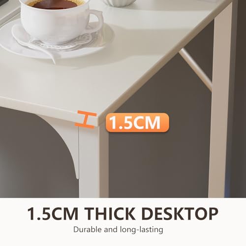 Image of BestOffice Computer Desk,Home Office Desk, Modern Simple Style for Home Office Study Writing (White, 63 Inch)