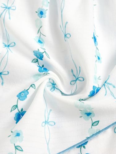 Image of Verdusa Pajamas For Women Set 2 Piece Cute Pjs Sleepwear Lounge Sets | Pj Sets For Woman, Button Down Shirts With Pajama Shorts, Cute Print, Comfy Sets