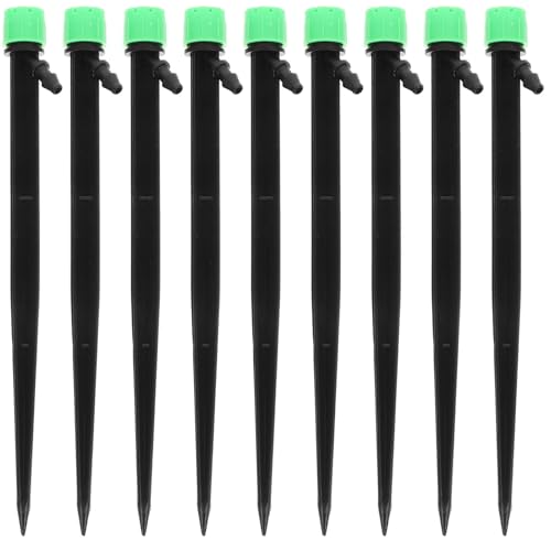 Yardwe 50 Pcs gotero de riego regadera jardin aspersor jardin emisores de riego por goteo manguera de jardín extensible aspersores de riego para jardin juego de de goteo