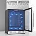 Kalamera 24 inch Beverage Refrigerator - 154 Cans Capacity Beverage Cooler- Fit Perfectly into 24