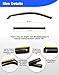 Breejoy in-Channel Rain Guards Fit for Toyota Grand Highlander 2024 2025 Window Rain Guards Visors Vent Visors Window Deflector Vent Shades Car Accessories -4 pcs