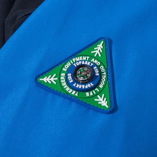 Image of Waterproof Kids Rain Jackets With Hood,Lightweight Toddler Raincoat For Boys Girls,Kids Clothes Windbreaker Jacket
