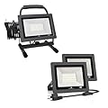 GLORIOUS-LITE LED Work Light, LED Flood Lights, IP66 Waterproof Portable Spot Security Lights for Garage, Yard, Garden, Playground