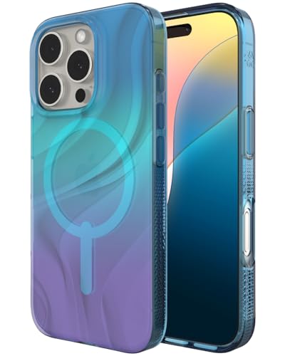 Coque renforcée graphène iPhone 16 Pro ZAGG Milan Snap premium Deep Aurora