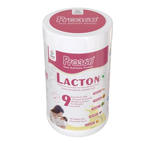 Pro360 Lacton Lactation Support Booster Protein Supplement Powder with Herbal Extracts for Breastfeeding and Lactating Mothers - Helps to Increase... - Image 4