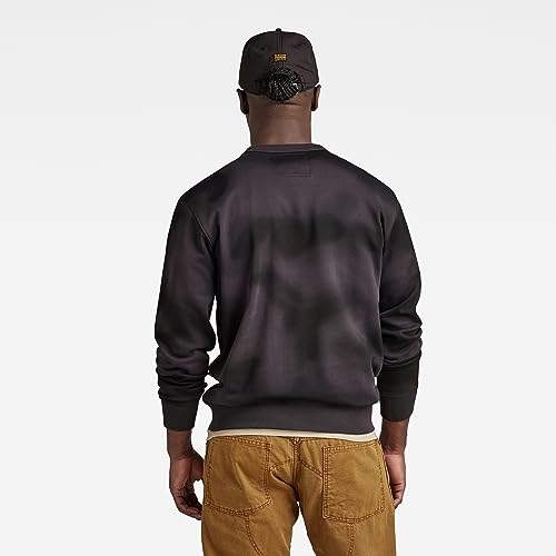 Sweat G-Star Bitmap Camo AOP pull imprimé militaire col rond homme