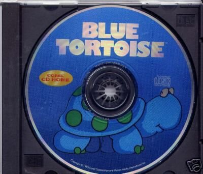Blue Tortoise [Corel Software Cd-rom] Children's Coloring Software
