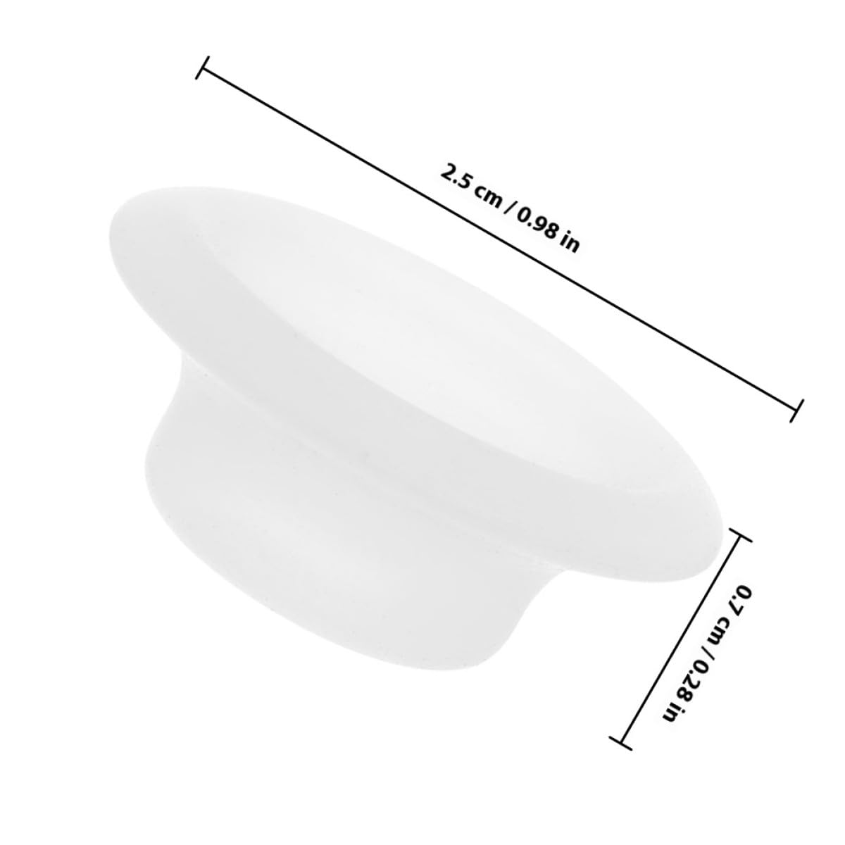 Toyvian Juntas de Silicona de Color Blanco para Sellar Botellas de Cerveza, 12 Piezas, Fácil de Usar y Sellado Hermético para Tapas Abatibles