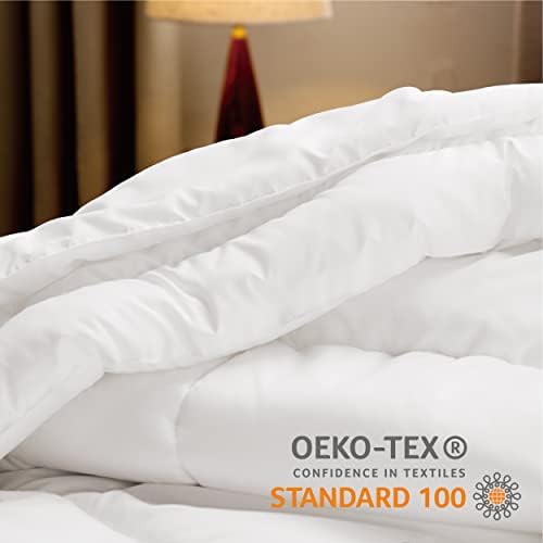 BEDSURE Kołdra 135x200 cm 300GSM + 150GSM 4 sezony, certyfikat Oeko-Test Oddychająca kołdra, super miękka, przytulna kołdra
