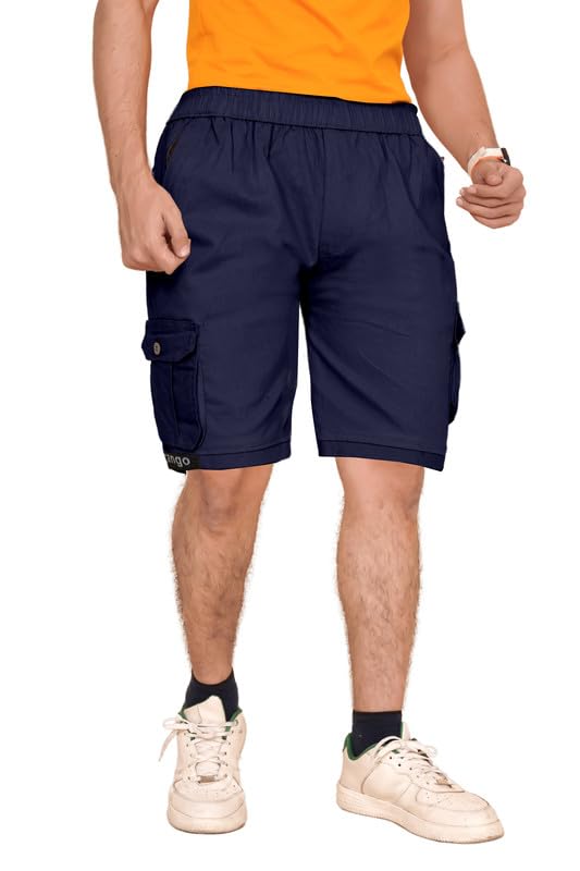 Mens Shorts Casual ||Cargo Shorts for Men ||Stylish Multi-Utility Pockets||Cango_Short_Parent-image-46