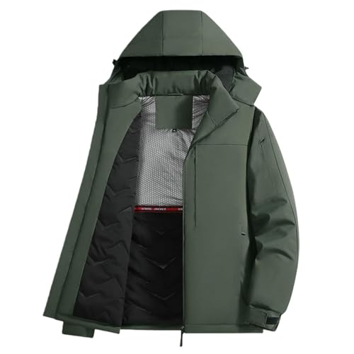 Veste d'hiver homme épaisse anti pluie et vent pour rester au chaud