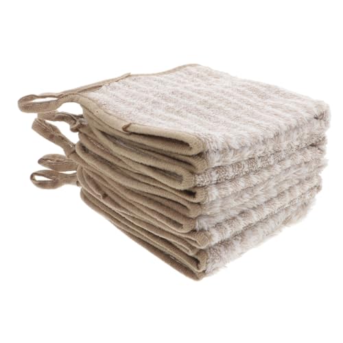 UTHCLO 10 Piezas Trapo de Cocina Trapos para Lavar Platos paños de Cocina limpiando Suministros de Limpieza fregador de Platos Trapos lavaplatos vellón de Coral Café