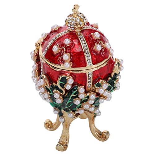 Rangement bijoux œuf en métal pour ne plus perdre vos bagues