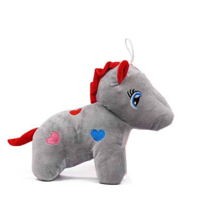 Image of Storescent Soft Toys for Kids, Stuffed Animal Plush Soft Toys for Boys and Girls | Plushie Toy (Grey Unicorn)