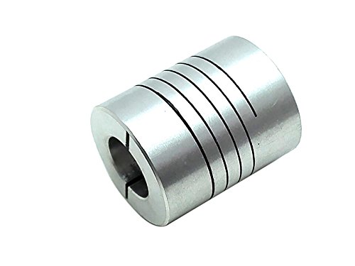 12X12.7Mm 1/2" Flexible Shaft Coupling Stepper Motor Coupler D25 L30 #TOP2