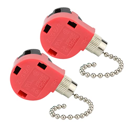 PerthSanta FANCON 3点セット HQRP Ceiling Fan Switch Compatible with Zing Ear ZE-268S2