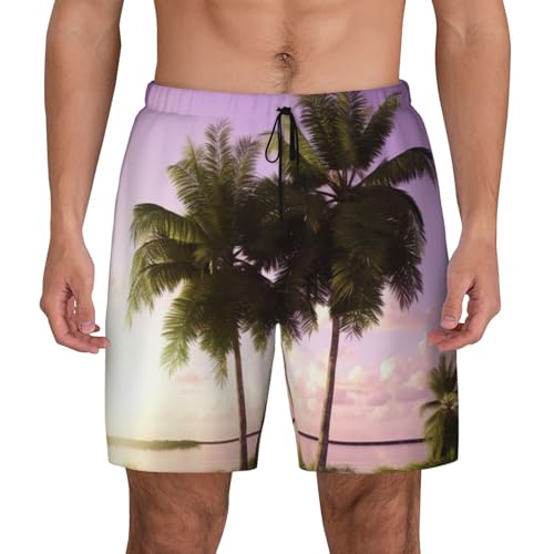 Short de bain homme avec cordon serrage maillot séchage rapide actif