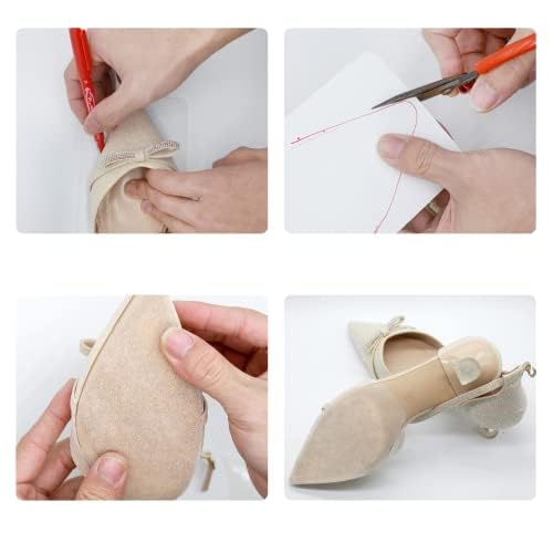 Image of Shoe Sole Protector, Self-Adhesive Non-Slip Shoe Pads