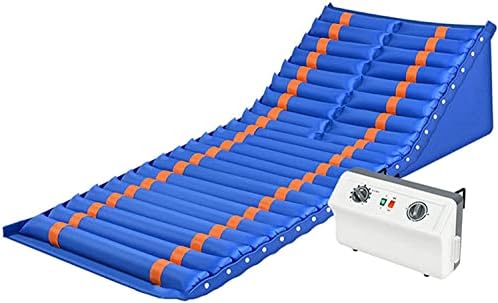 Produktbild von Anti-Dekubitus Wechseldruckmatratze Mit Pumpe – PVC, 200x90cm, Traglast 135kg, Für Kranken- Und Hausbetten