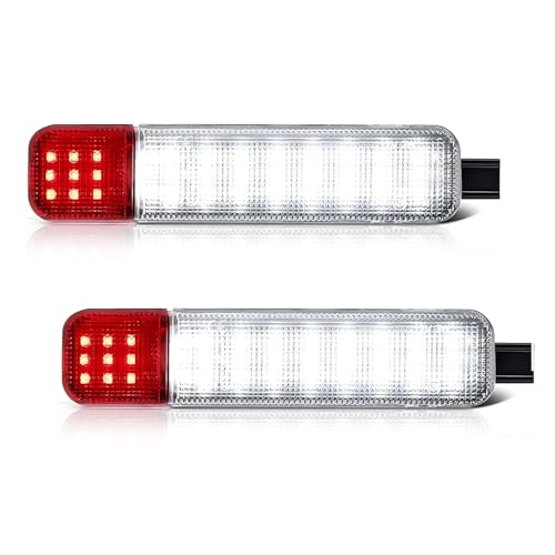 Juego 2 Lámparas LED para Panel de Puerta de Auto, Luz de Cortesía miniatura 1