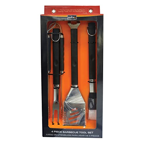 Set de 4 herramientas para parrilla Mr. Bar-B-Q miniatura 1