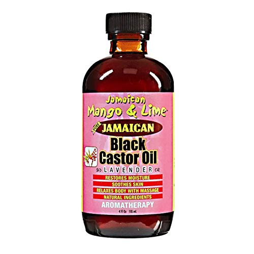 Jamaican Mango & Lime Black Castor Oil Lavender 02257 4oz,Pack of 3