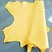 Sheep Skin, 0.7-1.0mm Thick, for Gloves, Clothing, Leather Sheets for Crafts and Arts (Yellow 6-7 sq. ft)