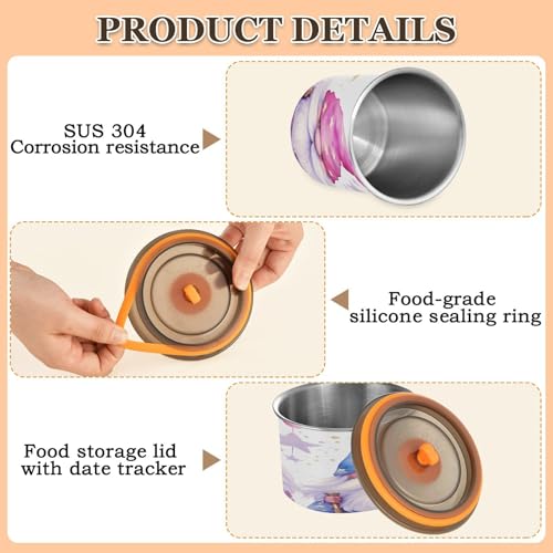Envase hermético de acero inoxidable para café de 500 ml miniatura 4
