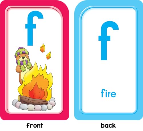 image for School Zone Alphabet Match Flash Cards: 56 Cards, Preschool, Kindergar