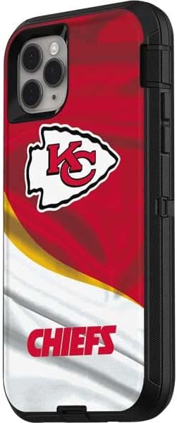 Skinit Decal Skin Compatible with OtterBox Defender iPhone 11 Pro Max Case - Officially Licensed Kansas City Chiefs Design