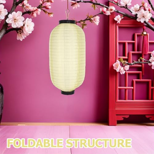 Faroles Japoneses Impermeables de Tela para Iluminación Suave en Eventos 4