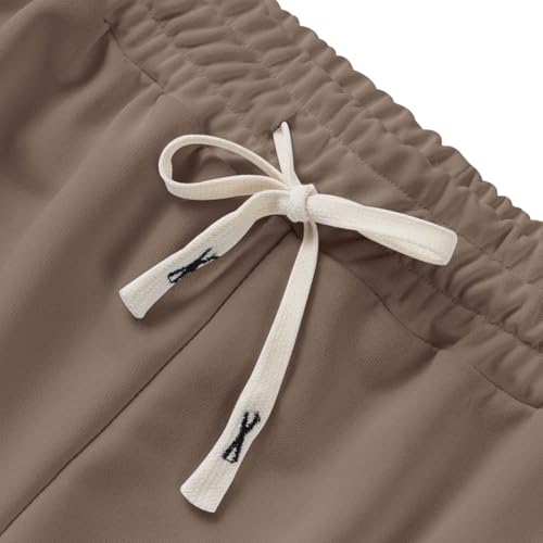 Tear Away Basketball Sweatpants for Men High Split Snap Button Pants Casual Loose Post-Surgery Pants with Pockets4