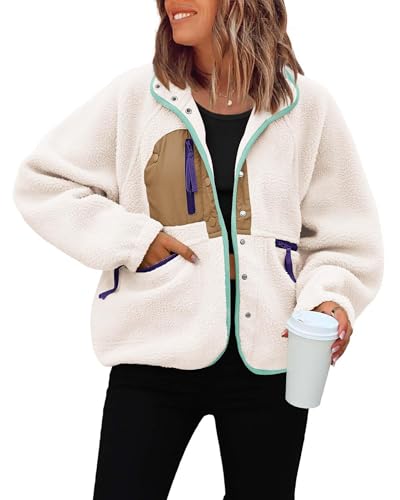Womens Sherpa Fleece Jacket