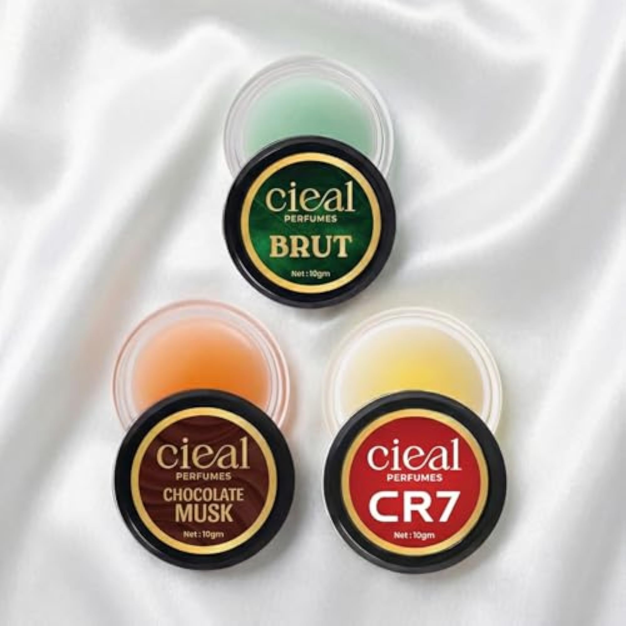 Solid Perfume Set of 3, Chocolate Musk & More