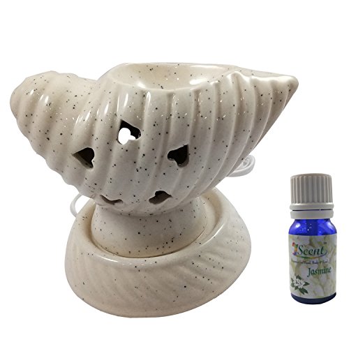 India Meets India Handicraft Ceramic Essential Oil Diffuser and 10ml Lavender Essential Oil Aroma Diffuser Aromatherapy Diffusers, Best Gifting, Made by Awarded Indian Artisan