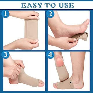VEPROIX Arch Support Sleeves | soft Cushion and Neoprene elastic reusable Gel Pad for both Women & Men | Feet Orthopedic Pad Orthotic Tool 1