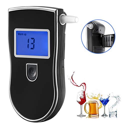 Breathalyzer, Portable Breath Alcohol Tester Digital Alcohol Detector for Drive Or Home Use
