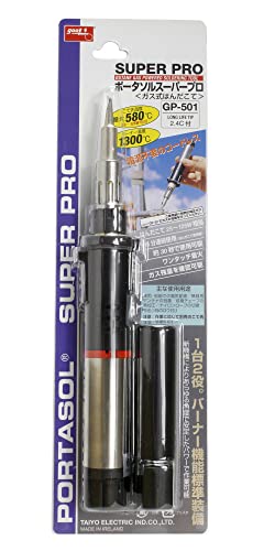 太洋電機産業(goot) ガス式ハンダゴテスーパープロ ハイパワータイプ GP-501 の商品画像 1