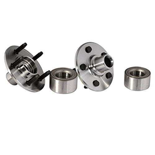 Callahan 521000X2 [2] Pair REAR Premium Grade [ 5 Lug ] Wheel Hub Bearing Assemblies [ 521000 ]