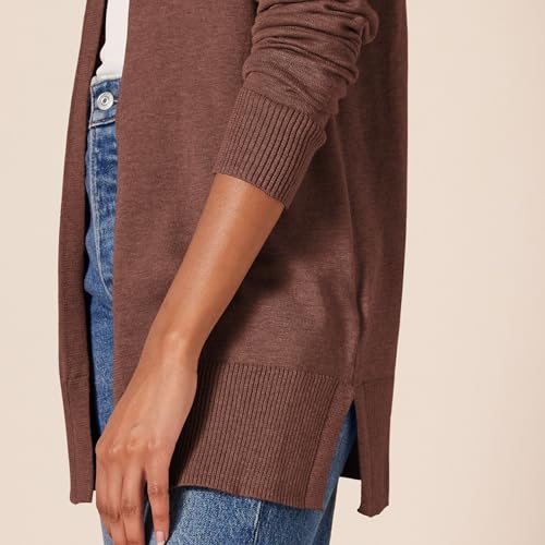Image of Amazon Essentials Women's Lightweight Long Sleeve Open-Front Cardigan Sweater (Available in Plus Size)