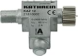 21810002 KAZ 12 Kathrein Kaz 12 Blitzstromableiter (F-Connector HF-Anschluß) 0-2400 MHz