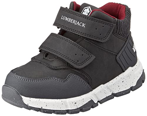 Bottine lumberjack Garçon Crumb chaussure montante cuir enfant marron