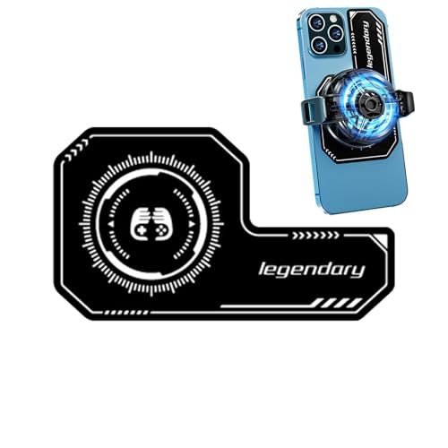 Ventilador de enfriamiento del teléfono - Radiador de disipación de calor, ahorro de batería | Almohadilla de refrigerador de tableta, absorbedor de calor del dispositivo inteligente, solución de sobr