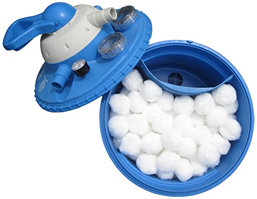 FlowXtreme NE4512 Cotton Tails Filter Media 1.5 Box (Replaces 50-lbs Sand), Multicolored