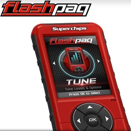 NEW SUPERCHIPS FLASHPAQ F5 IN-CAB TUNER,COMPATIBLE WITH 1998-2016 CORVETTE,F-150,MUSTANG,RAM 1500 -  Southwest Speed, SPC-4845