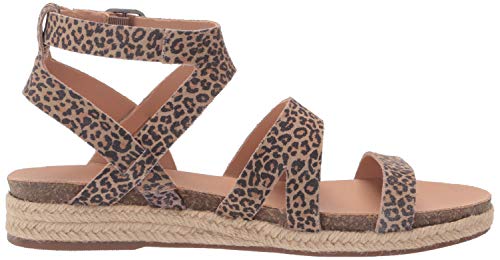 Lucky Brand Footwear Women's Glaina Flat Sandal, Eyelash, 8.5 #TOP5