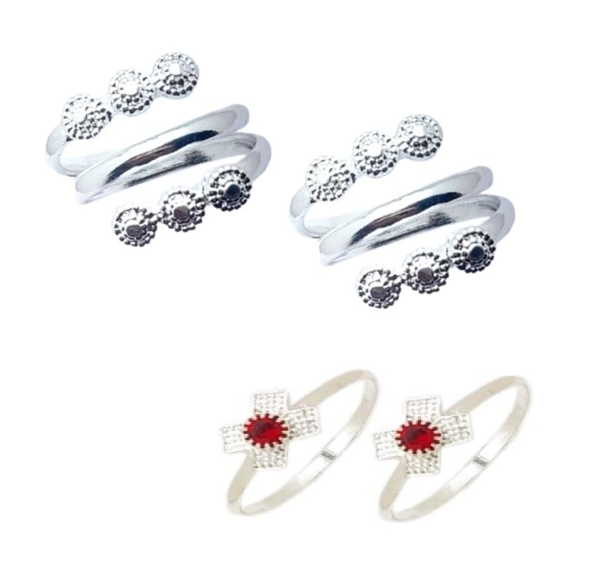 kamada creations Kamada's Designer colorful Toe ring-picture-5